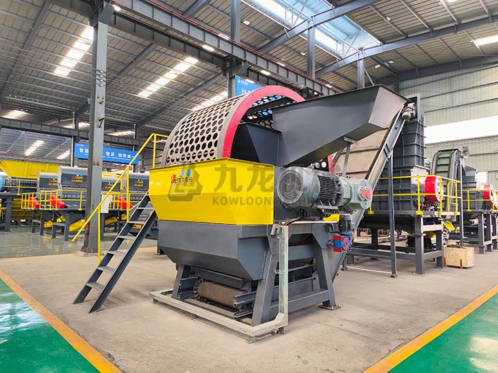 廢舊輪胎處理生產(chǎn)線(xiàn)